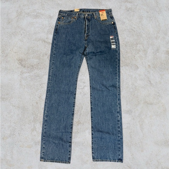 NWT Levi's Men's Straight Blue Jeans